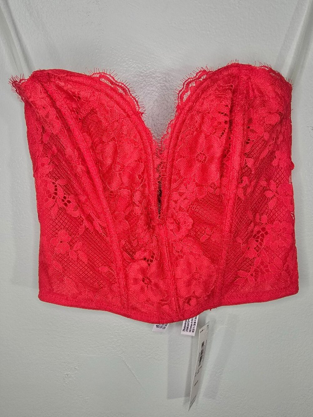 NWT Victoria's Secret Cropped Corset Top in XS